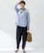 【CLASSY.5月号掲載/洗える】CANCLINI ベーシック シャツ