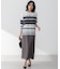 【洗える】コットンポリエステルストレッチ オーバーサイズ ニット