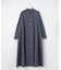 【SLOW/一部店舗限定】タンブラーコットンブロード シャツワンピース
