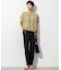 【Oggi・CLASSY.掲載】ストレッチジョーゼット テーパード パンツ