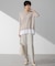 【Oggi・CLASSY.掲載】ストレッチジョーゼット テーパード パンツ