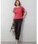 【Oggi・CLASSY.掲載】ストレッチジョーゼット テーパード パンツ