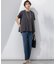 【Oggi・CLASSY.掲載】ストレッチジョーゼット テーパード パンツ
