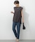 【Oggi・CLASSY.掲載】ストレッチジョーゼット テーパード パンツ