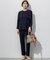 【Oggi・CLASSY.掲載】ストレッチジョーゼット テーパード パンツ