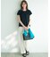 【Oggi5月号掲載/洗える】リネンレーヨンストレッチ ワイド パンツ