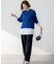 【Oggi5月号掲載/洗える】リネンレーヨンストレッチ ワイド パンツ