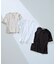 【汗じみ防止/速乾性】フレンチスリーブ  IT Tシャツ
