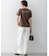 【見上愛さん着用/Oggi・VERY掲載/接触冷感】23区DENIM サマー ストレート ワイド パンツ