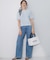 【見上愛さん着用/Oggi・VERY掲載/接触冷感】23区DENIM サマー ストレート ワイド パンツ