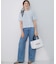 【見上愛さん着用/Oggi・VERY掲載/接触冷感】23区DENIM サマー ストレート ワイド パンツ