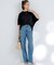 【見上愛さん着用/Oggi・VERY掲載/接触冷感】23区DENIM サマー ストレート ワイド パンツ