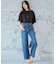 【見上愛さん着用/Oggi・VERY掲載/接触冷感】23区DENIM サマー ストレート ワイド パンツ