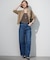 【見上愛さん着用/Oggi・VERY掲載/接触冷感】23区DENIM サマー ストレート ワイド パンツ