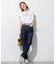【接触冷感/洗える】BON-PRESAGE ロゴ フレンチスリーブ Tシャツ
