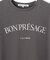 【接触冷感/洗える】BON-PRESAGE ロゴ フレンチスリーブ Tシャツ