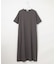 【SLOW/一部店舗限定】MVSコットン T ワンピース