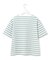【洗える】シアーフライスボーダー Tシャツ