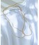 【Oggi10月号掲載】ダブルチェーン ネックレス