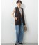 【洗える/吊り干しOK】ヴィスコースストレッチ ニットベスト