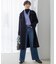 【CLASSY.掲載/洗える】スムージーコットン タートルネック ニット