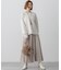 【見上愛さん着用/CanCam11月号掲載】パウダリータイプライター プリーツ スカート