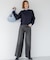 【FUDGE掲載/滝沢眞規子さん着用/RED CARD TOKYO×23区】 センタープレス デニム ワイド パンツ