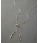 スネークチェーン ラリエット ネックレス