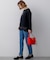 23区DENIM ストレートフィット デニムパンツ