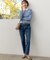 23区DENIM ストレートフィット デニムパンツ
