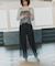 23区DENIM ストレートフィット デニムパンツ