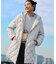 【VERY・CLASSY.掲載】ドレープツイル アシンメトリー ワイド パンツ