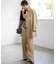【VERY・CLASSY.掲載】ドレープツイル アシンメトリー ワイド パンツ