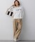 Ca marche ロゴ ロングTシャツ