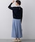 【WEB&一部店舗限定】ビジューデザイン 2WAY ニット