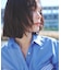 【Oggi掲載・見上愛さん着用】CANCLINI シャーティング ルーズフィットシャツ