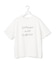 【SLOW/一部店舗限定】ヴィンテージライク ロゴ Tシャツ