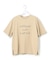 【SLOW/一部店舗限定】ヴィンテージライク ロゴ Tシャツ