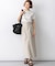 【新色追加/見上愛さん着用/BAILA掲載】レーヨンポリエステルストレッチ プルオーバー ニット