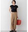 【WEB&一部店舗限定カラーあり】スビンハイツイスト フレンチスリーブ Tシャツ