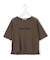 インターシャロゴ レターニット