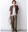 【見上愛さん着用/WEB&一部店舗限定カラーあり】シアー ポロニット