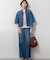 【SLOW/一部店舗限定】LIGHT DENIM  ワイド パンツ
