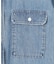 【SLOW/一部店舗限定】LIGHT DENIM クロップド シャツ
