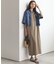 【SLOW/一部店舗限定】LIGHT DENIM クロップド シャツ