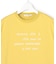 リラクシーシルエット メッセージ ロゴTシャツ