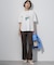 Lauren Rolwing コラボ グラフィックプリント リラクシー Tシャツ