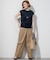 シルキータッチ フレンチスリーブ Tシャツ