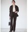 【SLOW/一部店舗限定】コーデュロイ セミフレア パンツ