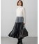 【CLASSY.・CanCam掲載】ウーステッドウール リブタートル ニット